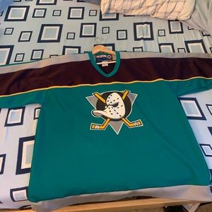 Vintage MIGHTY DUCKS JERSEY sz XL
